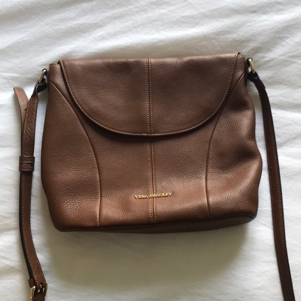 Leather Vera Bradley Crossbody Bag
